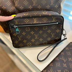 Kasai Clutch Macassar Monogram Canvas